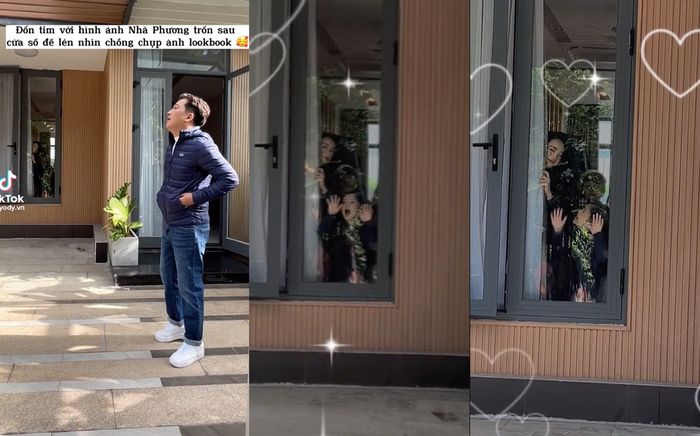 Khoảnh khắc Nhã Phương và con gái trầm trồ nhìn Trường Giang chụp ảnh, sự thật ra sao?