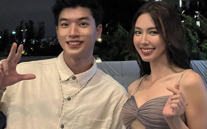 Thuỳ Tiên sánh đôi cùng HIEUTHUHAI, dân tình réo gọi Quang Linh Vlog vào mách chuyện