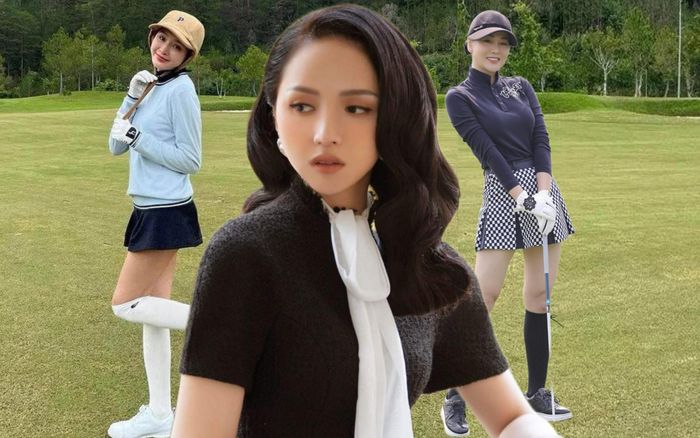 Hương Giang đưa hình ảnh đánh golf vào MV 'trà xanh', dân mạng gọi tên Hiền Hồ, Phương Oanh