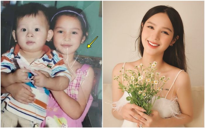 Nhan sắc luôn được ngợi khen như 'búp bê sống', liệu thuở bé của Xoài Non có 'đẹp từ trong trứng nước'?