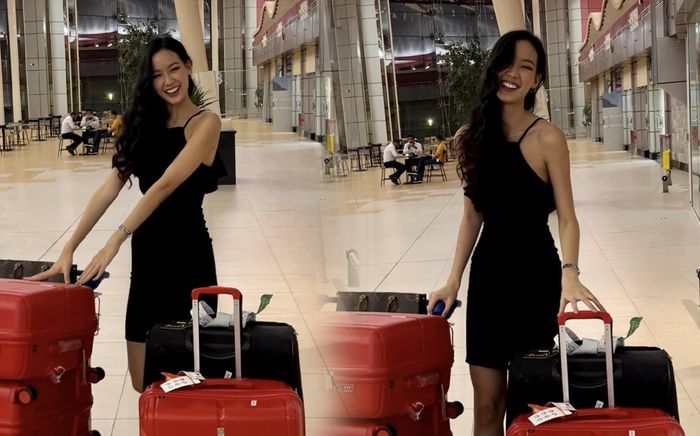 Tin vui cho Bảo Ngọc, hành lý đã về chính chủ: Cảm ơn đối thủ vì đã 'tài trợ' quần áo