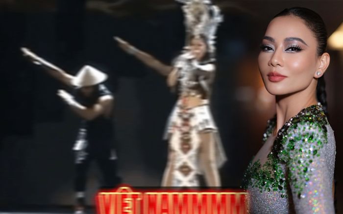 Xôn xao clip Thu Minh hô tên cực 'hào sảng' trên sân khấu Quốc tế, 'chấn động' không kém Miss Grand VN