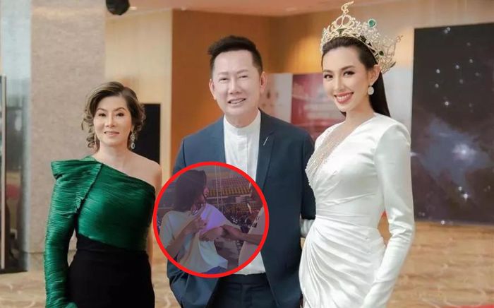 Hoa hậu Thùy Tiên khiến chủ tịch Miss Grand International 'giật mình thon thót' ngày gặp lại