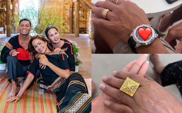 Giàu như H'Hen Niê: Mua vàng từ Dubai, đồng hồ hàng hiệu tặng ba mẹ