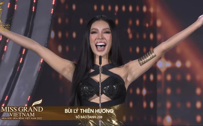 Lý do vì sao Bùi Ly Thiên Hương rớt Top 5 Miss Grand Vietnam 2022
