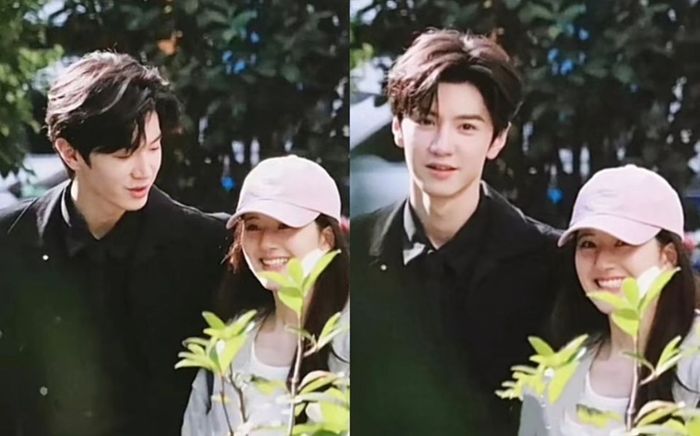 Triệu Lộ Tư và Trần Triết Viễn cười rạng rỡ trên hậu trường Vụng Trộm Không Thể Giấu, liệu có bị chê?