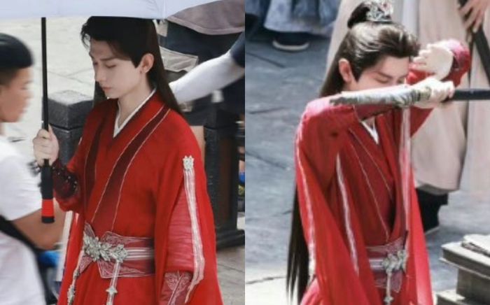 Thành Nghị lại khiến khán giả choáng ngợp với tạo hình hồng y trong Liên Hoa Lâu