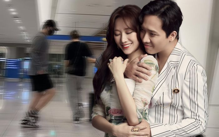 Hari Won xuất hiện tại sân bay cùng chàng trai lạ, dân mạng thắc mắc: 'Trấn Thành đâu rồi?'