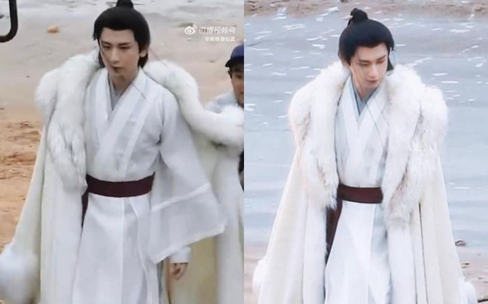 Thành Nghị vương giả trong tạo hình áo lông trắng, Liên Hoa Lâu không có đỉnh lưu nhưng liệu có hot?