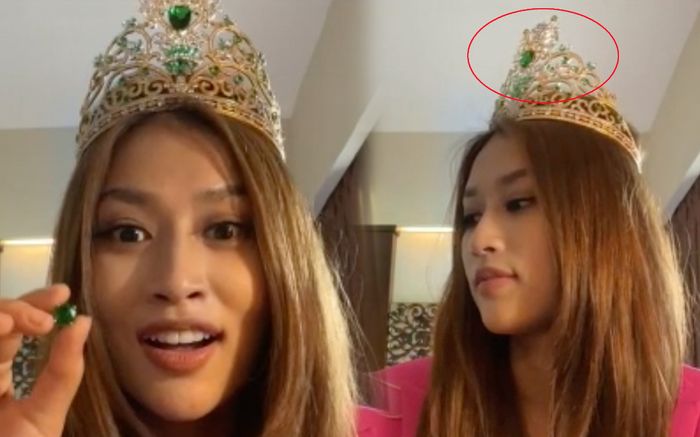 Đăng quang chưa lâu, Thiên Ân làm 'hỏng' vương miện tiền tỷ, điềm báo đổi vương miện mới?