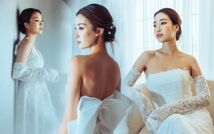 Đỗ Mỹ Linh tung 'hint' váy cưới gây thương nhớ, fan hò hét: Cô dâu tháng 10 đây sao chị ơi?