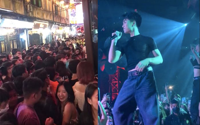 Netizen 'quay xe' sau Miss Grand Vietnam: Xếp hàng chật kín đường phố xem MONO 'ú òa'