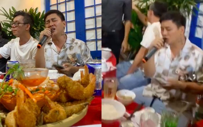 Hoài Lâm hát trên bàn ăn với ngoại hình phát tướng, thái độ mọi người xung quanh khiến dân tình bất ngờ
