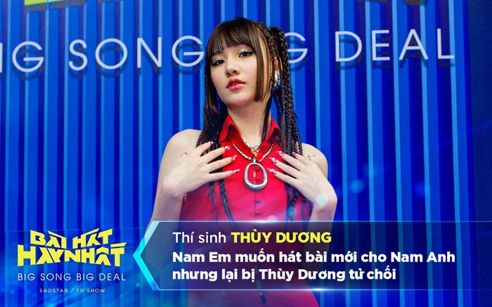 Nam Em muốn hát bài mới cho Nam Anh nhưng lại bị Thùy Dương từ chối