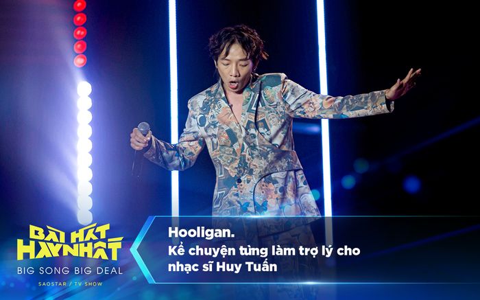 Hooligan. xúc động kể chuyện từng làm trợ lý cho nhạc sĩ Huy Tuấn