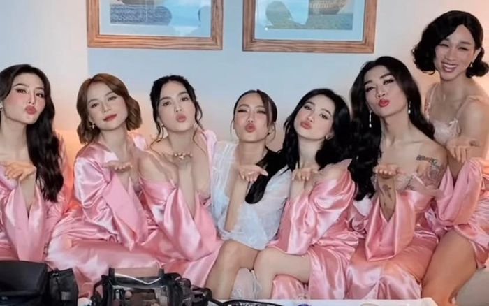 Dàn phù dâu 'hồng toàn tập' của Diệu Nhi: BB Trần, Hải Triều chiếm trọn mọi ánh nhìn