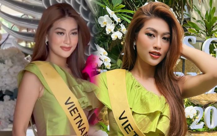 Visual 'sáng như bóng đèn' của Hoa hậu Thiên Ân khiến fan 'điêu đứng' chỉ với vài giây lướt ngang camera