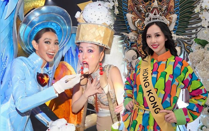 Sash Hong Kong tại Miss Grand 2022 không còn 'thánh hài' như năm ngoái: Nhưng sắc vóc vẫn thua Thiên Ân