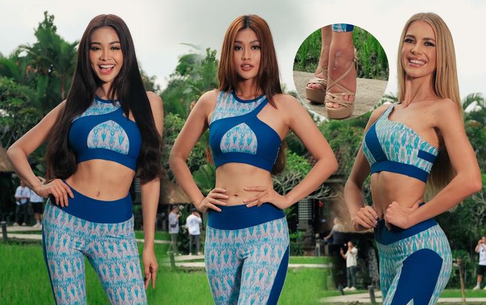 Miss Grand 2022 'xả kho' bộ ảnh Sportwear, fan nể phục Thiên Ân: Chân không đau còn keo lỳ cỡ nào nữa?
