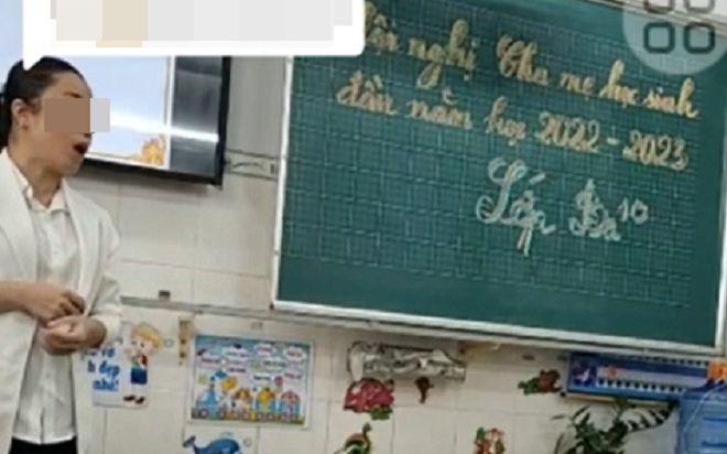 Xôn xao clip họp phụ huynh ở Gò Vấp: Phụ huynh thật sự khó khăn đừng theo chung cái lớp này