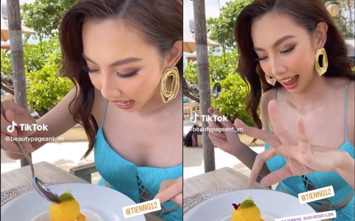 'Miss ghét rau' Thùy Tiên: Muốn dùng tay gẩy đồ ăn nhưng phải lập tức làm 'thủ tục' này