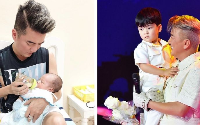 Những ông bố bỉm sữa của showbiz Việt: Đàm Vĩnh Hưng là số 2 khó ai là số 1!