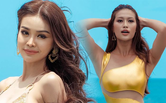 Fan 'cháy phừng' với bộ ảnh Bikini của Miss Grand 2022: Đôi bạn Engfa - Thiên Ân 'hack spotlight'