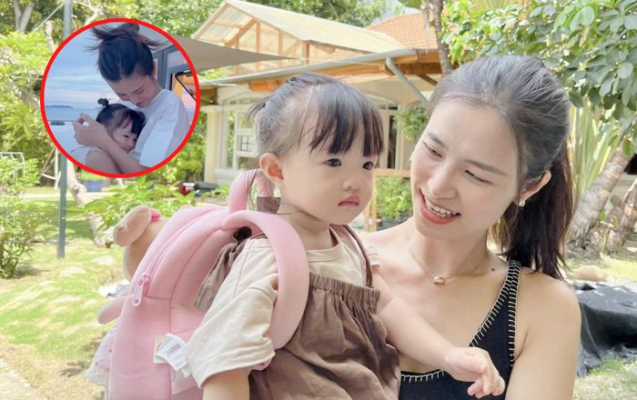 Netizen 'gục ngã' vì hành động nũng nịu của ái nữ Winnie nhà Đông Nhi