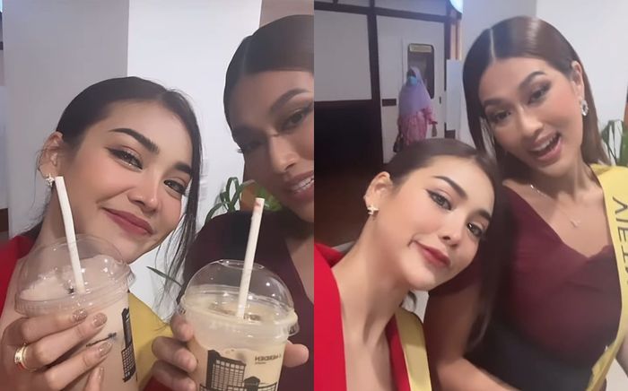 Thiên Ân và Engfa vẫn 'dính như sam': Mua cả trà sữa để củng cố tình bạn