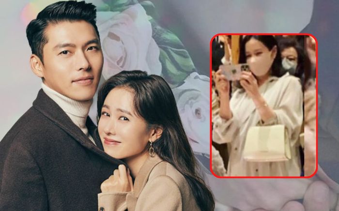 Son Ye Jin lộ bụng bầu ở những tháng cuối thai kỳ, Hyun Bin chắc sốt ruột lắm rồi!