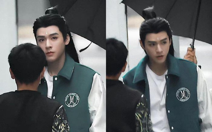 Cung Tuấn điển trai trên phim trường Hồ Yêu Tiểu Hồng Nương, quá đẹp khi sánh đôi cùng Dương Mịch