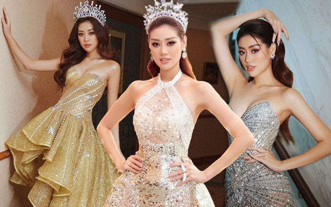 Hoa hậu Khánh Vân 'cân đẹp' mọi phong cách thời trang tại các cuộc thi nhan sắc