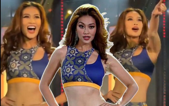 Fancam màn chào kết 'cực slay' của Thiên Ân, netizens thảng thốt: 'Spotlight hôm nay thuộc về chị'