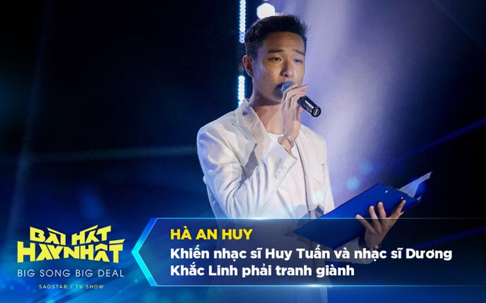 'Người tính không bằng trời tính', Hà An Huy được Huy Tuấn, Dương Khắc Linh tranh nhau mua bài