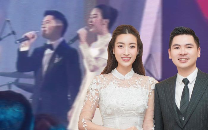 Đỗ Mỹ Linh song ca cùng chồng trong lễ cưới: Giọng hát cả hai khiến dân mạng khen ngợi không ngừng!