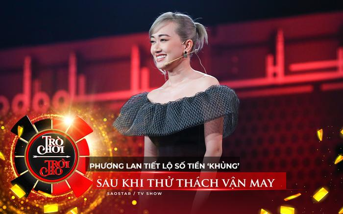 Phương Lan tiết lộ số tiền 'khủng' sau khi thử thách vận may