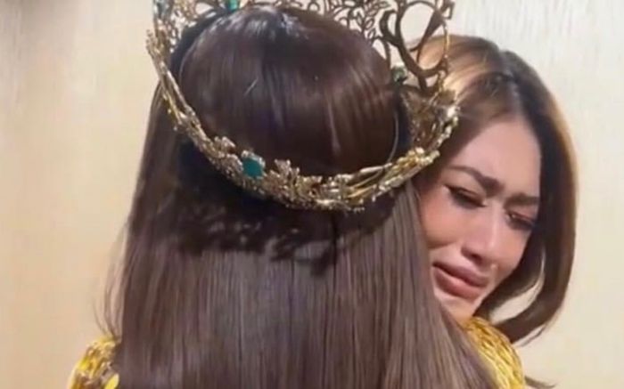 Thiên Ân nói gì khi được đồng nghiệp động viên tiếc nuối out top 10 tại Miss Grand International 2022
