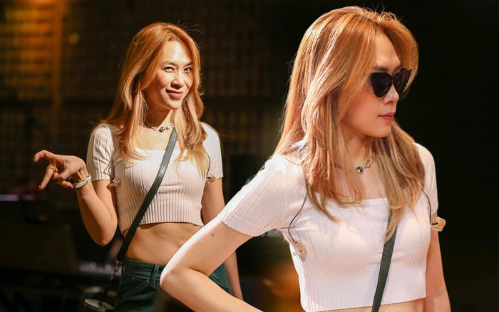 Mỹ Tâm lại khoe eo phẳng lì trong phòng tập, dập tắt tin đồn bầu bí quá tài tình