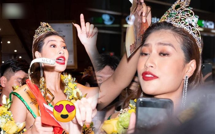 Vừa về nước, Hoa hậu Thiên Ân đã tạo ra cả 'rổ 'meme: Xứng đáng là danh hài mới nổi của showbiz Việt