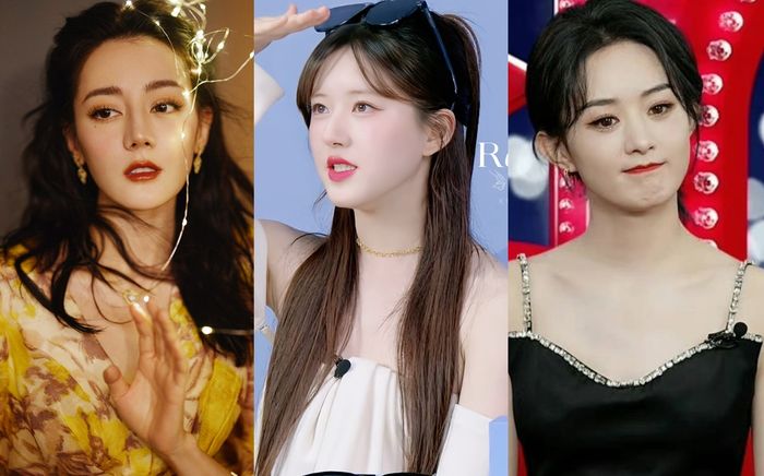 Triệu Lộ Tư, Địch Lệ Nhiệt Ba đồng loạt xuất hiện trên livestream, so kè nhan sắc cực gắt