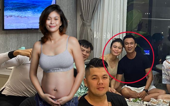 Hậu công khai bầu bí, Mâu Thủy vô tình để lộ dung mạo khôi ngô tuấn tú của chồng tương lai