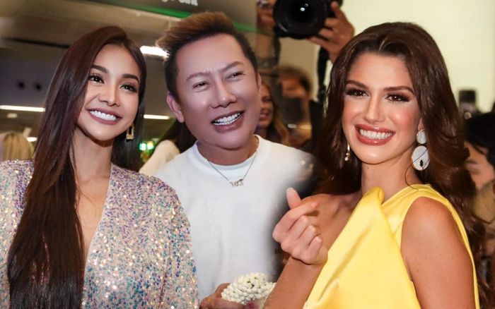 Biểu cảm của tân Hoa hậu Hòa bình khi bị ống kính Thái Lan từ chối: Chị cười 1 cái, Engfa cũng chào thua