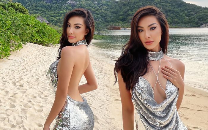 Á hậu Siêu quốc gia Kim Duyên khoe body đồng hồ cát hút mắt khiến fan nghẹt thở