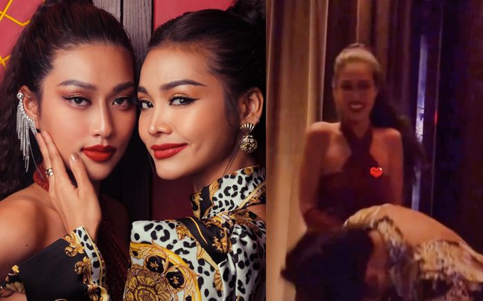 Hậu trường cười ngất của Thiên Ân và Engfa khi bị ép mặt đối mặt để chụp hình