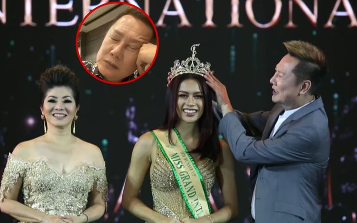 Vương miện Á hậu 5 MGI được trao cho Phillipines, anti-fan hỏi một câu mà ông Nawat chỉ biết câm nín