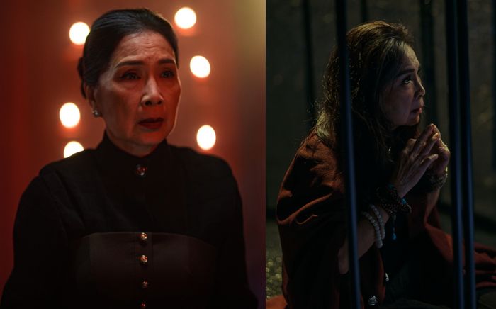 NSND Kim Xuân khiến dân tình 'nổi da gà' với màn độc thoại hai tính cách trong Hạnh Phúc Máu