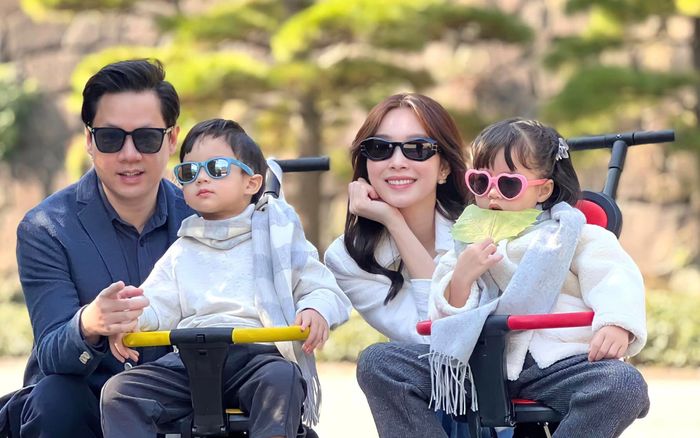 Hoa hậu Đặng Thu Thảo khoe ảnh gia đình, visual cực phẩm gây chú ý