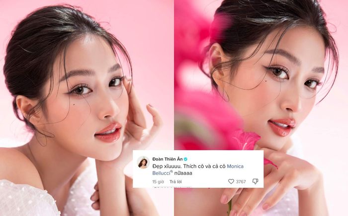 Hoa hậu Thiên Ân mê mệt 2 mỹ nhân này tới nỗi phải comment dạo: 'Đẹp xỉu'