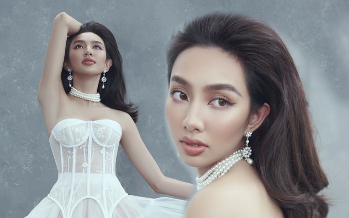 Thùy Tiên yêu kiều như công nương: Đẹp thế này, ông Nawat không nỡ tháo vương miện là quá đúng