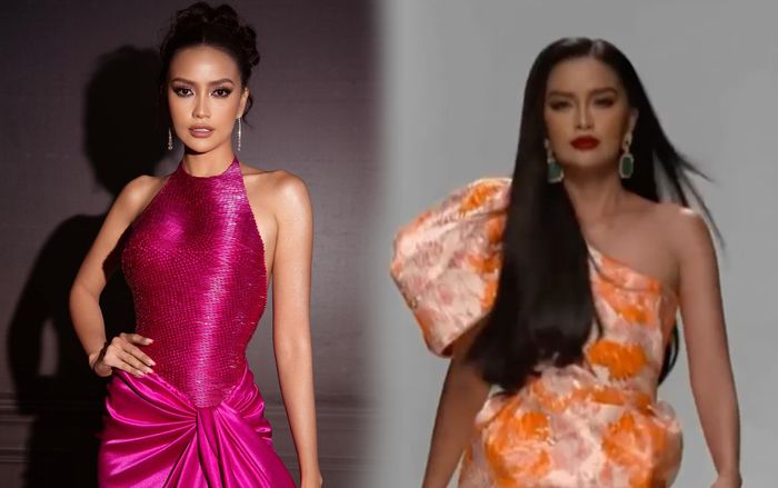 Trước thềm Miss Universe 2022, Ngọc Châu khiến fan lo lắng vì kỹ năng catwalk